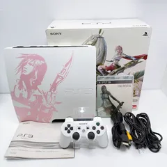 極美品 プレステ3本体 ファイナルファンタジー 13 ライトニングエディション FINAL FANTASY XⅢ 遊べるセット 動作確認済み プレイステーション3 SONY PlayStation3 HDD 封印シール有 管理番号M1834