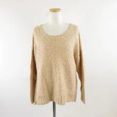 イング INGNI ニット セーター 長袖 ベージュ M *A679