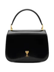 AMI PARIS PARIS PARIS レザー ハンドバッグ 送料無料