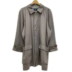 【中古】　RALPH LAUREN　ステンカラーコート　アウター　ミドル丈　ラグラン　無地　フロントポケット　ウエストベルト　袖リブライナー付　古着　/0225
