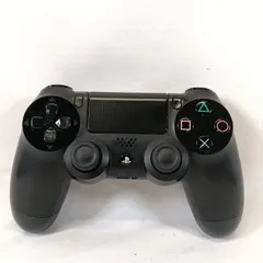 PS4 ワイヤレスコントローラー デュアルショック4 純正 ブラック CUH-ZCT2J　現状品
