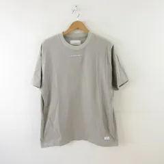 スタンプド STAMPD Tシャツ 丸首 半袖 ロゴプリント グレージュ *A736のサムネイル