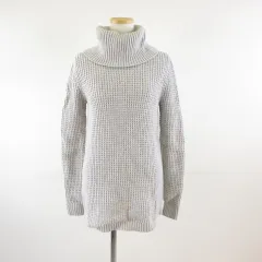 エルエルビーン L.L.BEAN ニット 長袖 タートルネック グレー XS *T425