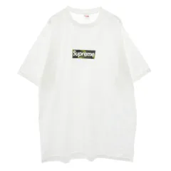 Supreme シュプリーム 23AW Box Logo Tee カモフラ 迷彩 ボックスロゴ 半袖 Tシャツ ホワイト系 XL【美品】【中古】