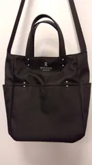 M02　ピッコーネアッチェッソーリ　PICONE ACCESSORI　バッグ　ショルダーバッグ　2WAY　ナイロン　軽い　ブラック系