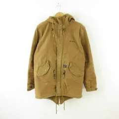 カーハート carhartt クラッシュパーカー ブルゾン ジャケット モッズコート 長袖 茶 L *T810