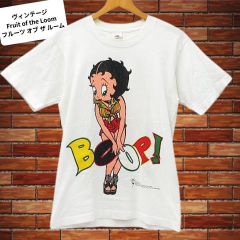 H19☆ベティちゃん☆キャラクターTシャツ☆キャラプリント☆パジー 