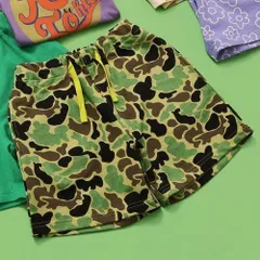 《新品》F.O.KIDS ハーフパンツ 4分丈 80㎝ 100㎝ 110㎝ カモフラージュ 子供服 半ズボン 夏 R322025
