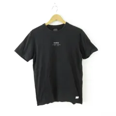 スタンプド STAMPD Tシャツ 丸首 半袖 ロゴプリント 黒 S *A740のサムネイル