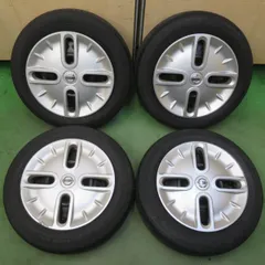 4本価格★日産 キューブ 純正 スチール 175/65R15 オートバックス Maxrun EVERROAD 15インチ PCD100/4H★6042604IMノのサムネイル