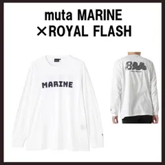 新品未使用　muta MARINE×ROYAL FLASH　3Dバックプリント長袖Ｔシャツ　8　ホワイトのサムネイル