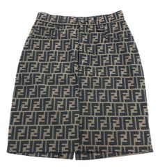 FENDI Jeans ズッカ柄 タイトスカート イタリア製 Мサイズ相当 - メルカリ