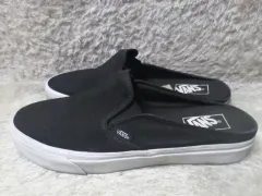 280 VANS スリッポンミュール ブラック スニーカー シューズ 260501