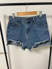 デニムショートパンツ デニムハーフパンツ ダメージ 5481