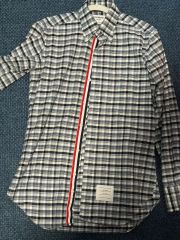 THOM BROWNE トムブラウンチェックシャツ トリコロール - メルカリ