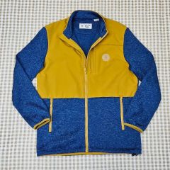 未使用 マンシングウェア ジップアップ ジャケット ブルゾン ネイビー