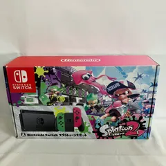 中古  Nintendo Switch  スプラトゥーン2 セット 本体   YD5019 c090