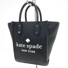 Kate spade ケイトスペード ELLA MINI ロゴ ショルダーバッグ ミニトートバッグ 2WAY K7295 (ストラップ欠品) ※中古