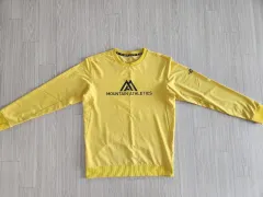 THE NORTH FACE ザノースフェイス スウェットTシャツ イェロー 100