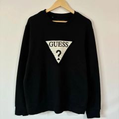 GUESS × Pepsi コラボ スウェット トレーナー ブラック L - メルカリ