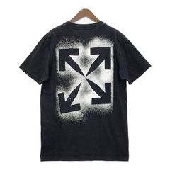 off white ブラック黒tシャツ白ロゴモナリザプリント半袖 - メルカリ