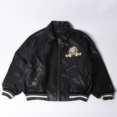 ROCAWEAR ブラック レザージャケット 中古・古着通販】ROCA WEAR (ロカウェア) レザージャケット ブラック