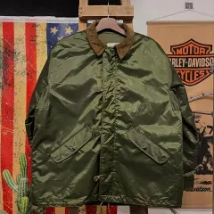 80s アルファ インダストリー オリジナル アメリカ海軍 インパーミブル デッキ ジャケット N000