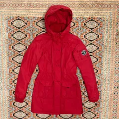 Abercrombie レッド マウンテンパーカー レディースXSのサムネイル