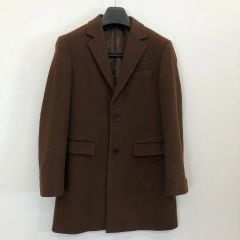 ブラウン ダブルブレスト チェスターコート THE SUIT COMPANY ブラウン ダブルブレスト チェスターコート THE SUIT COMPANY - メルカリ