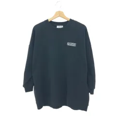 Ganni ガニー ビッグシルエットスウェット サイズ:XS 裏地起毛/ロゴワンポイント    ブラック ユニセックス / 240002233131のサムネイル