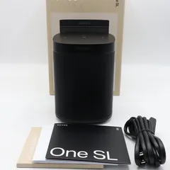 【美品】Sonos One SL ONESLJP1BLK ブラック ワイヤレススピーカー AirPlay2対応 ホームシアターサラウンドシステム 本体のサムネイル