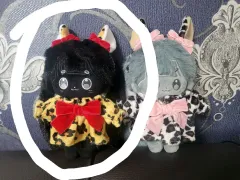 ペリドット クローゼット 뽀짝맹수 イェロー 10cm ぬいぐるみ 服