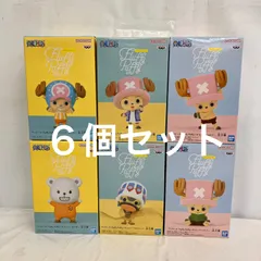 未開封 ONE PIECE ワンピース Fluffy Puffy チョッパー vol 1 ベポ カルー BANPRESTO フィギュア 6個セット LF5120 f099