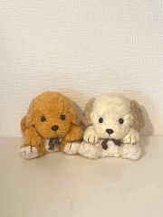 レトロ　サンアロー　ちいさな犬＆熊　ぬいぐるみ　中古品　日本製 レトロ サンアロー ちいさな犬＆熊 ぬいぐるみ 中古品 日本製 - メルカリ