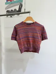 AMERICAN APPAREL (Made in USA) クロップドニットのサムネイル