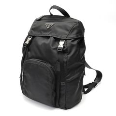 プラダ 2VZ022 三角ロゴプレート付きナイロンバックパック リュック