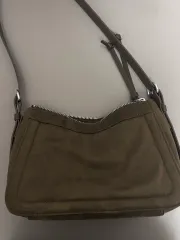 H&M ブラウン スウェード HOBO BAG