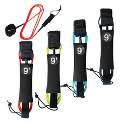 SALUDABLE リーシュコード 9ft 7mm サップ サーフィン サーフボード コード sup (ブルー)のサムネイル