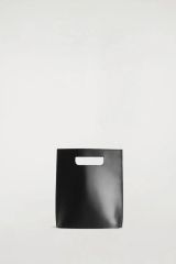 COS コンバーチブルスエードバッグ black - メルカリ
