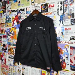 ディッキーズ レタリング ブラック コットン シャツのサムネイル