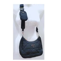 PRADA プラダ ショルダーバッグ パデッド Re-Nylon ナイロン ミニポーチ付き ショルダーストラップ長さ調整可 S1763