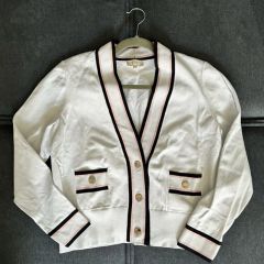 ジバンシー ヴィンテージ ウールコート メランジ ミックスカラー 8