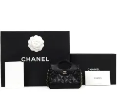 中古ブランド CHANEL 31バッグ ナノ チェーンバッグ IN付き チップ AP3875