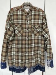 冬の断捨離！AMIRI breach shirt - メルカリ