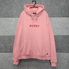NERDY スモール ロゴ ユニセックス フーディー (サイズ M)のサムネイル