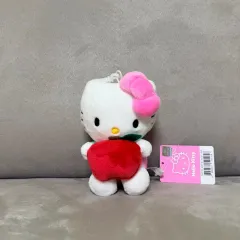 正規品 Sanrio HELLO KITTY フルーツ キーホルダー ぬいぐるみ 12cm バッグチャーム