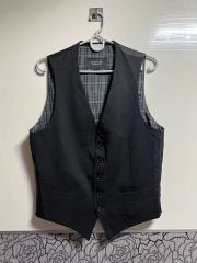 BURBERRY BLACK LABEL ベスト Lサイズ 黒 - メルカリ