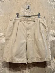 【  Polo by Ralph Lauren / W31 】 TYLER SHORT　90s　2Tuck Chino Shorts　ポロ ラルフローレン　ポロチノ　チノ　ショーツ　ショートパンツ　ハーフパンツ　ベージュ