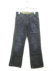 ジースターロウ G-Star RAW 3301 パンツ デニム ジーンズ ストレート ウォッシュ加工 W24 青 ブルー /nn