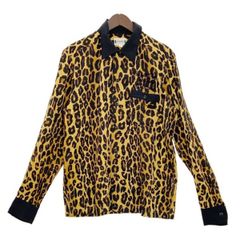 WACKO MARIA ワコマリア レオパードシャツ 長袖シャツ ヒョウ柄 日本製